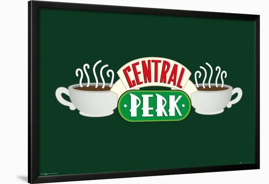Friends- Central Perk-null-Lamina Framed Poster