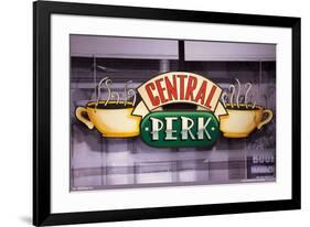 FRIENDS - CENTRAL PERK-null-Framed Poster