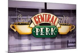 FRIENDS - CENTRAL PERK-null-Mounted Poster