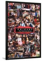 Friends- Collage-null-Lamina Framed Poster