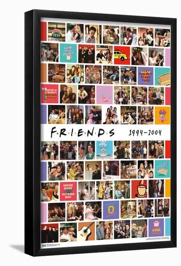 Friends - Collage-Trends International-Framed Poster