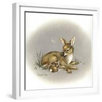 Friends for Life-Peggy Harris-Framed Giclee Print