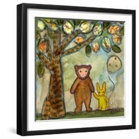 Friends Help Friends-Wyanne-Framed Giclee Print