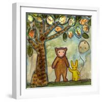 Friends Help Friends-Wyanne-Framed Giclee Print