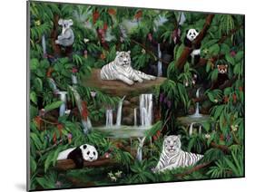 Friends in the Rainforest-Betty Lou-Mounted Giclee Print