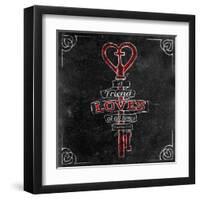 Friends Love I-SD Graphics Studio-Framed Art Print