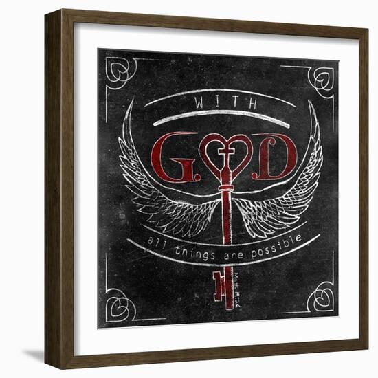 Friends Love III-SD Graphics Studio-Framed Art Print