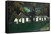 Friends Meeting House by Horace Pippin-Horace Pippin-Framed Stretched Canvas