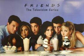 Friends - Milkshake-null-Lamina Framed Poster