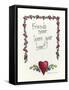 Friends Never Leave Your Heart-Debbie McMaster-Framed Stretched Canvas