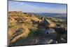 Friends on Curbar Edge with Boulders and a Millstone in Summer-Eleanor Scriven-Mounted Photographic Print