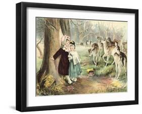 Friends or Foe-Phil R. Murray-Framed Giclee Print