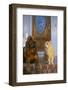 Friends Relaxing on the Porch-DLILLC-Framed Photographic Print