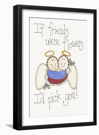 Friends Were Flowers-Debbie McMaster-Framed Giclee Print