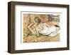 Friends-Henri de Toulouse-Lautrec-Framed Art Print