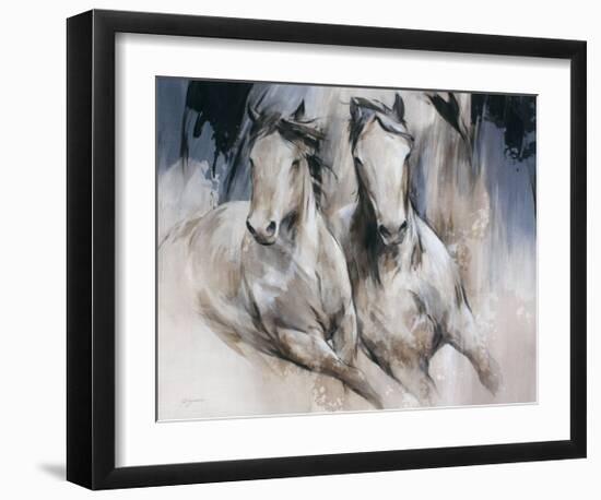 Friends-Cyril Réguerre-Framed Art Print