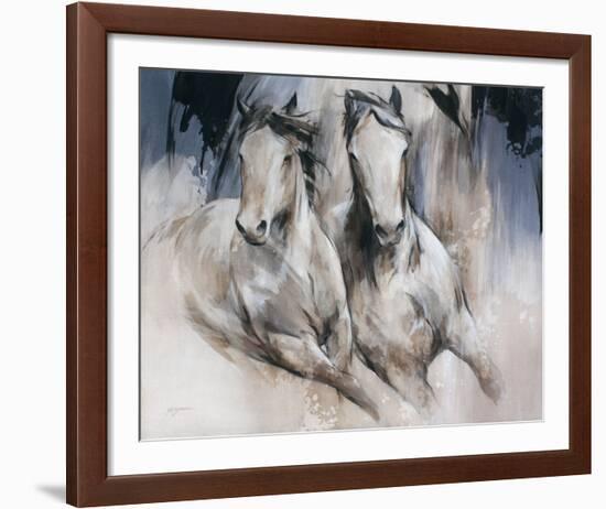 Friends-Cyril Réguerre-Framed Art Print