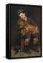 Friends-John George Brown-Framed Stretched Canvas