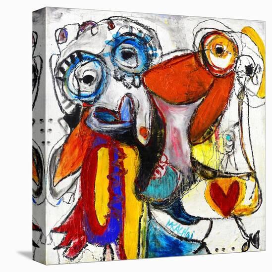 Friends-Martin Kalhoej-Stretched Canvas