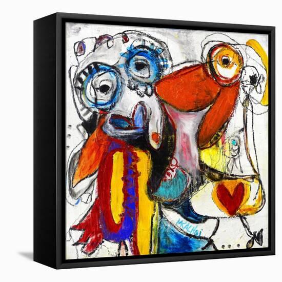 Friends-Martin Kalhoej-Framed Stretched Canvas