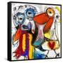 Friends-Martin Kalhoej-Framed Stretched Canvas