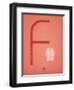 Friends-TypeLike-Framed Art Print