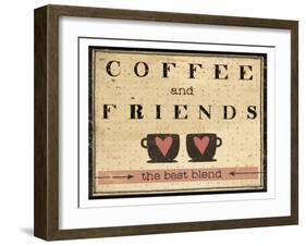 Friends-Dan Dipaolo-Framed Art Print