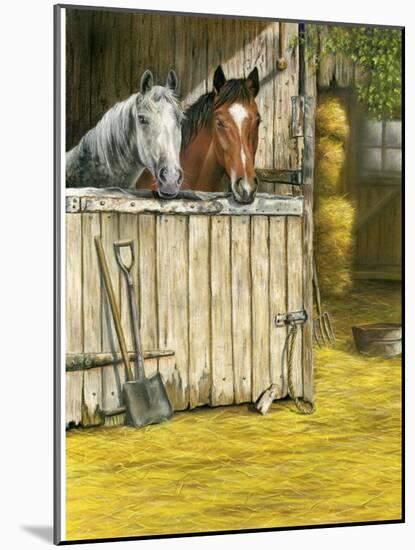 Friends-Janet Pidoux-Mounted Giclee Print