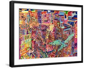 Friends-Josh Byer-Framed Giclee Print