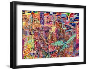 Friends-Josh Byer-Framed Giclee Print