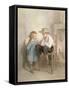 Friends-Pierre Edouard Frere-Framed Stretched Canvas