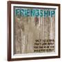 Friendship Grunge PF-Diane Stimson-Framed Art Print