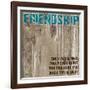 Friendship Grunge PF-Diane Stimson-Framed Art Print