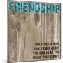 Friendship Grunge PF-Diane Stimson-Mounted Art Print