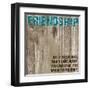 Friendship Grunge PF-Diane Stimson-Framed Art Print