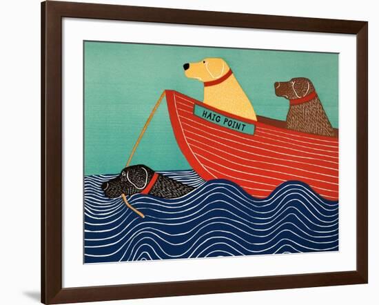 Friendship Haig Point-Stephen Huneck-Framed Giclee Print