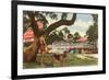 Friendship House, Mississippi City-null-Framed Premium Giclee Print