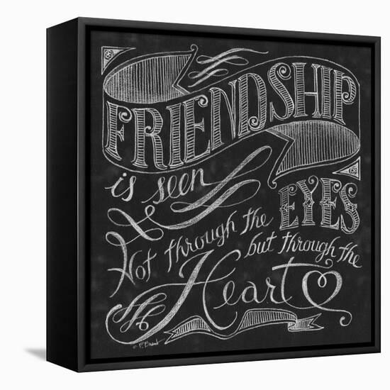 Friendship is Seen-Paul Brent-Framed Stretched Canvas