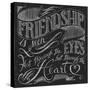 Friendship is Seen-Paul Brent-Stretched Canvas