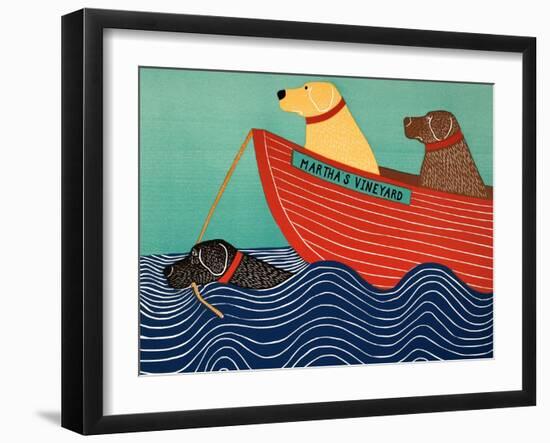 Friendship Marthas Vineyard-Stephen Huneck-Framed Giclee Print