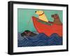 Friendship Marthas Vineyard-Stephen Huneck-Framed Giclee Print