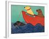 Friendship Nantucket-Stephen Huneck-Framed Giclee Print