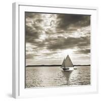 Friendship Sloop-Michael Kahn-Framed Giclee Print