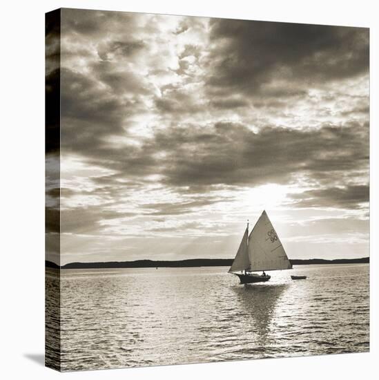 Friendship Sloop-Michael Kahn-Stretched Canvas