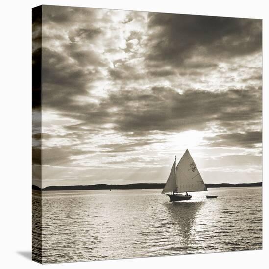 Friendship Sloop-Michael Kahn-Stretched Canvas