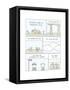 Friendship Town-Reza Farazmand-Framed Stretched Canvas