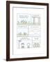 Friendship Town-Reza Farazmand-Framed Art Print