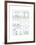 Friendship Town-Reza Farazmand-Framed Art Print