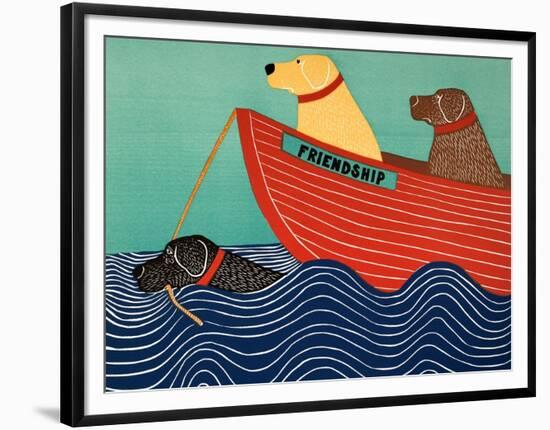 Friendship1-Stephen Huneck-Framed Premium Giclee Print