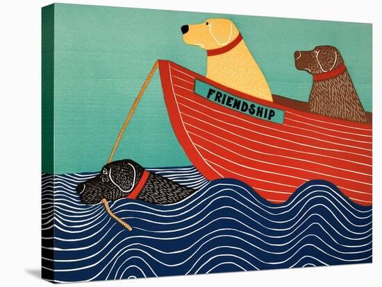 Friendship1-Stephen Huneck-Stretched Canvas